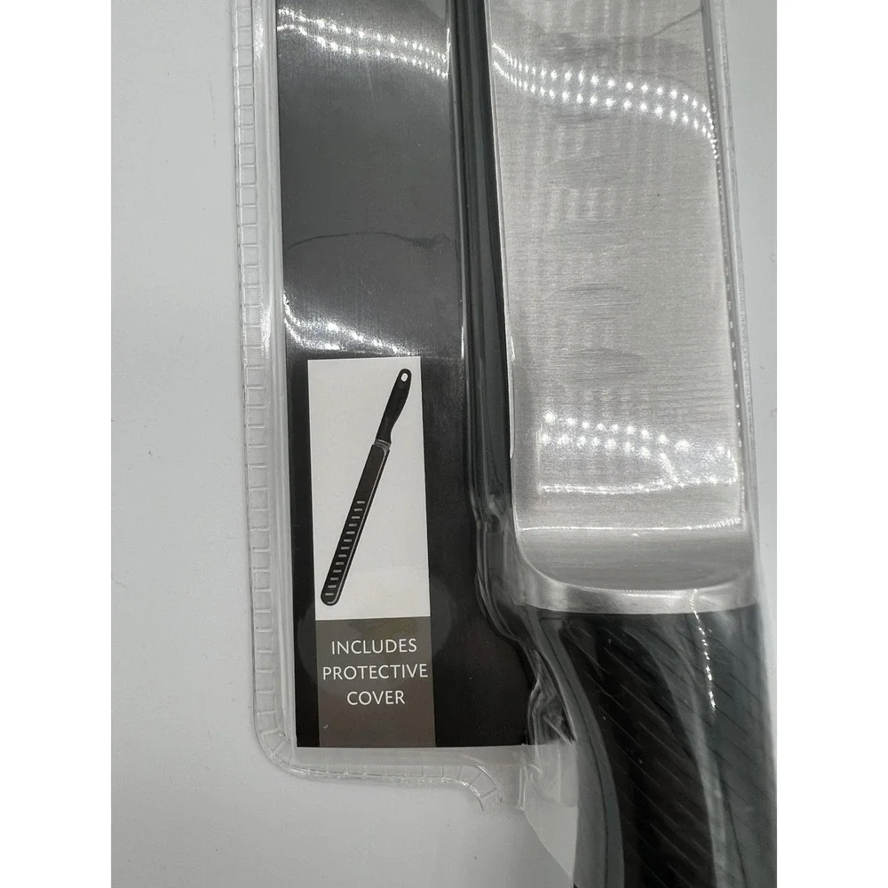 HD Designs Grill 12 Inch Carving Knife‎ Stainless Steel with Sheath Protective